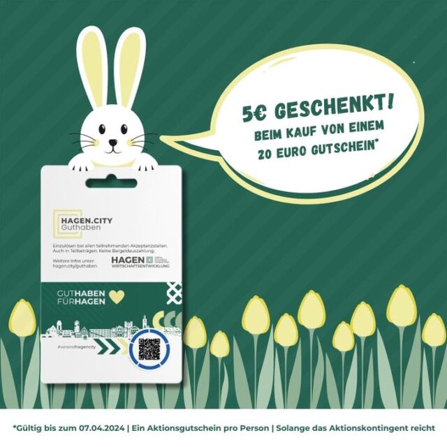 Noch keine Ostergeschenke? Dann aber flott.. Wir und viele andere Partner in der Hagener Innenstadt haben alles, was das Herz begehrt um den Osterkorb noch zu füllen 🐇🥚🌷

#hagenentdecken #hagencityguthaben #geschenke #osterkorb #ostern #ostern2024 #geschenkideen #beucom #telekompartner #hagen