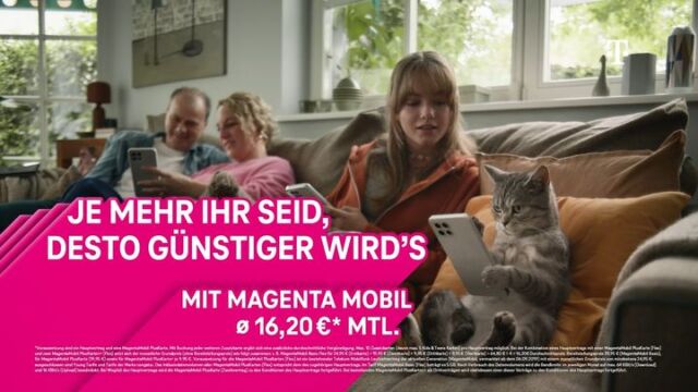 Je mehr Ihr seid, desto günstiger wird's. 🤓✅

Ganz einfach:
Mit jeder weiteren Karte wird es im Schnitt günstiger*
Holen Sie Freunde, Familie oder Bekannte ins Telekom Netz und profitieren Sie mit ihnen von den attraktiven Preisen unserer MagentaMobil PlusKarten: Der zweite Erwachsene zahlt 19,95 € monatlich – jede weitere Person und alle unter 18 Jahren nur 9,95 € monatlich. 
___________________________

* Für mehr Infos buche dir jetzt deinen Beratungstermin ohne Wartezeit.
Hier gehts lang --> https://shopseite.telekom.de/west/hagen/mittelstr-1
.
.
.
#MagentaMobil #magenta #telekommagenta #magentaerleben #sparen #familie #freunde #bekannte #verwandte #gemeinsam #pluskarte #beucom #hagen